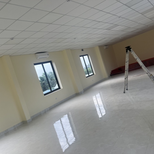 Hoàn thiện hội trường Agribank