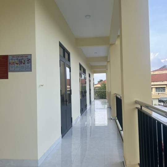 Hoàn thiện hội trường Agribank